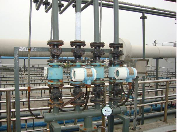 污水流量計電磁流量計安裝現場